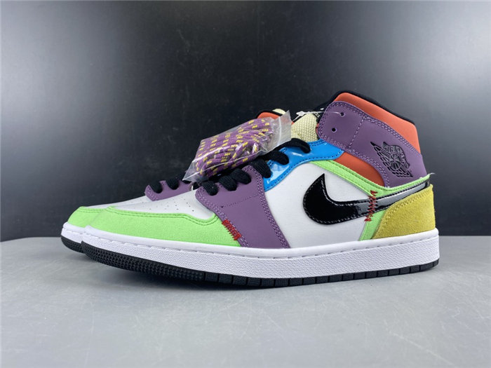 Jordan1 Mid SE Multi-Color CW1140-100