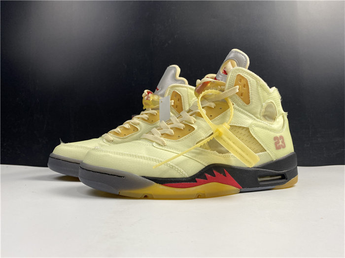 Jordan5 Off-White Sail DH8565-100