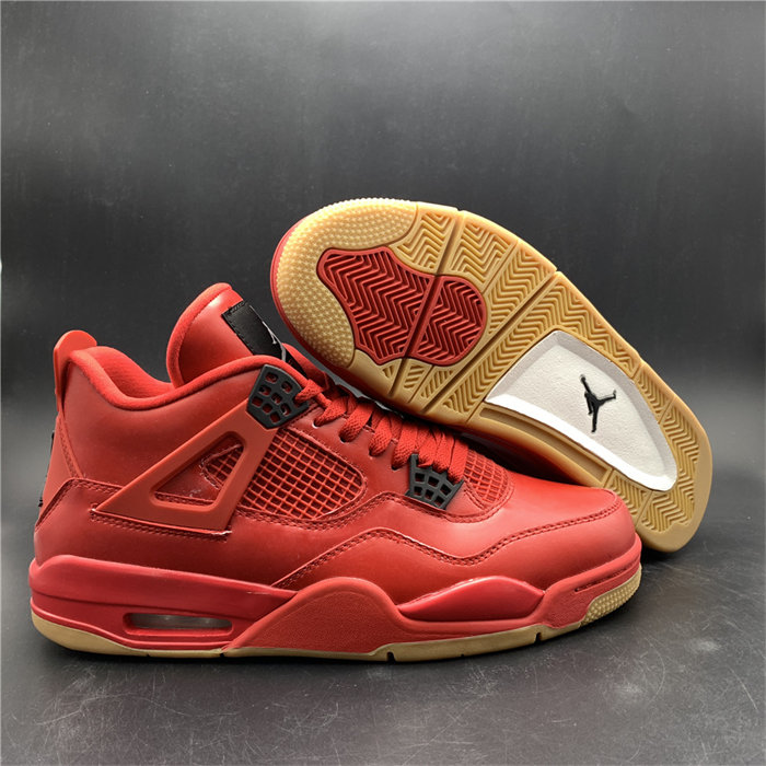 Jordan 4 Retro Fire Red Singles Day AV3914-600