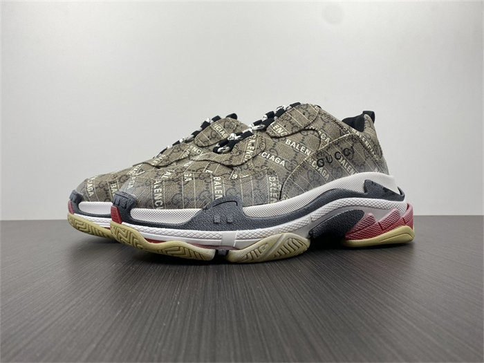 Gucci x BLCG The Hacker Project Triple S Beige 681066 ULZ10 9795