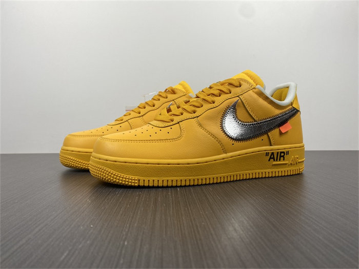 Nike Air Force 1 Low Off-White University Gold DD1876-700