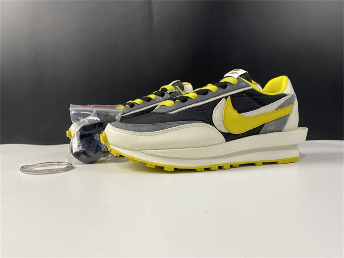 Nike LD Waffle sacai Undercover Black Bright Citron