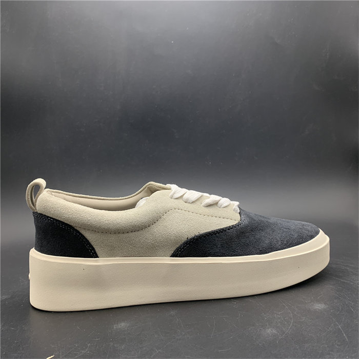 Fear Of God 101 Low Top Vintage Black Bone Suede