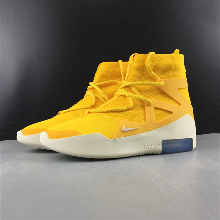 Nike Air Fear Of God 1 Yellow  AR4237-700