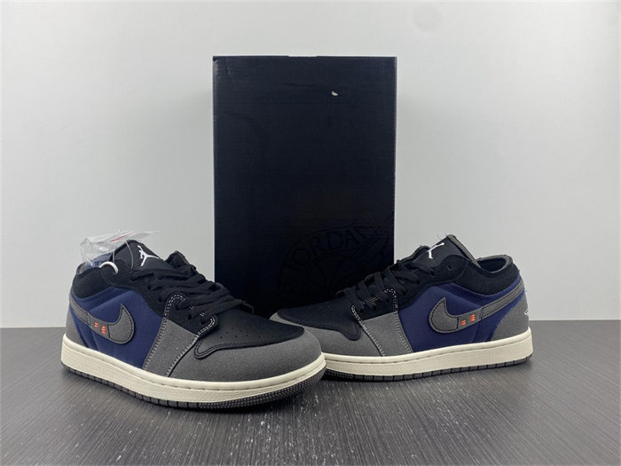 Jordan 1 Low Craft Inside Out Black DN1635-001