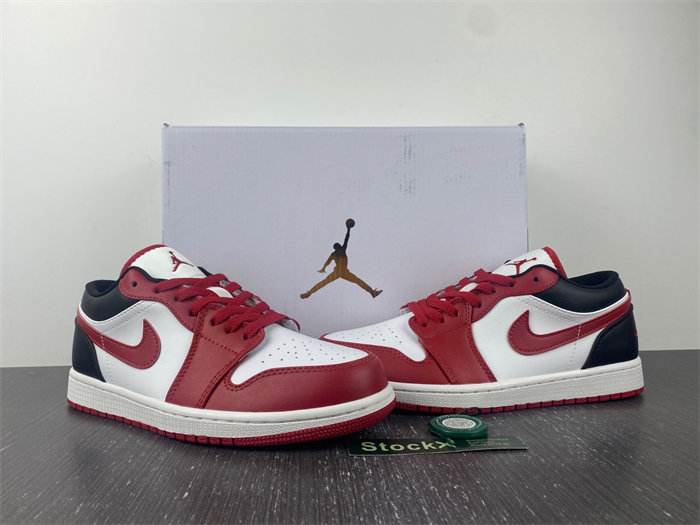 Jordan 1 Low Reverse Black Toe DC0774-160