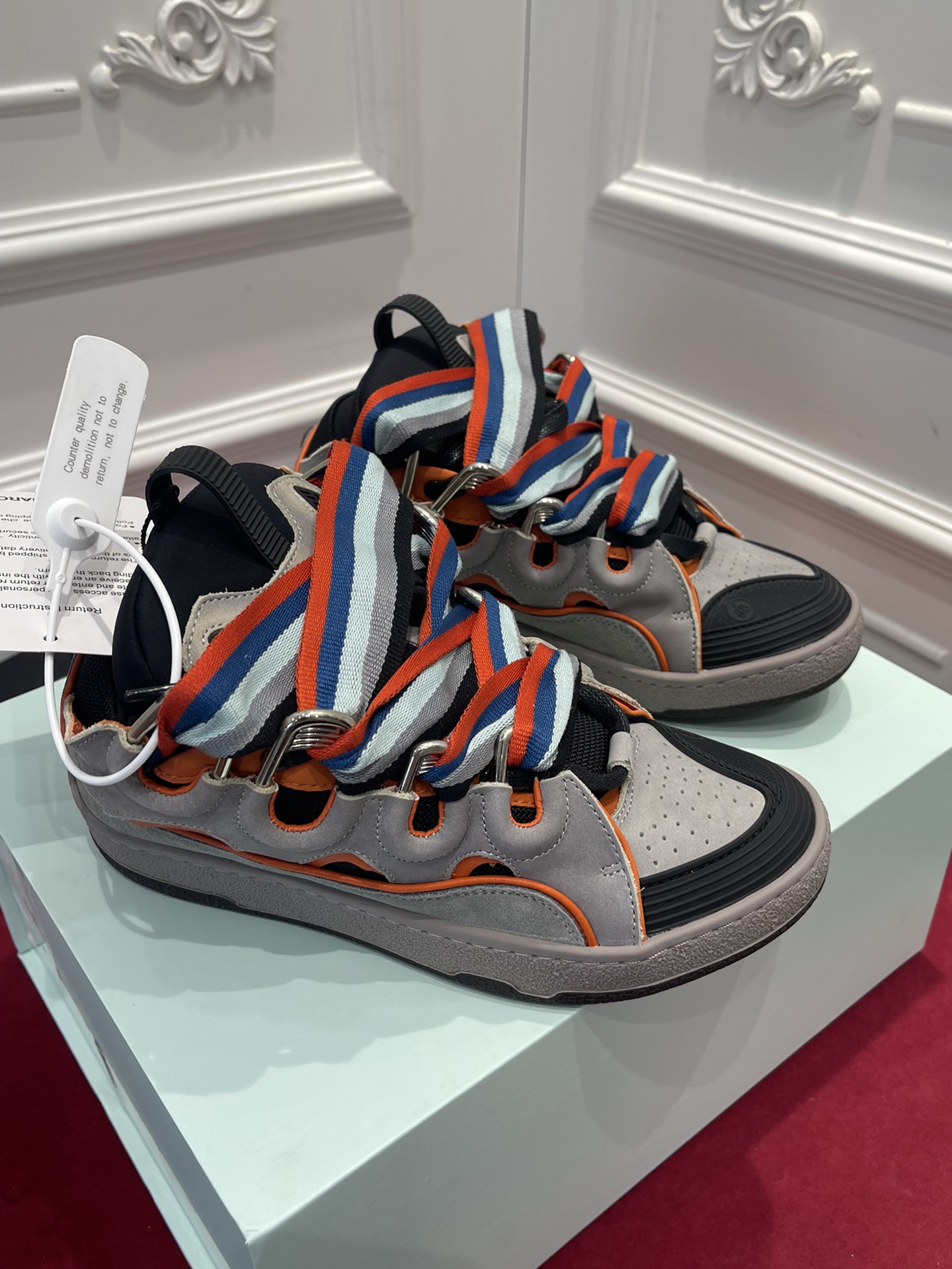 Lanvin Curb Sneaker.