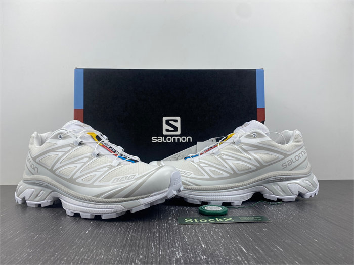 Salomon XT-6 White Lunar Rock 412529