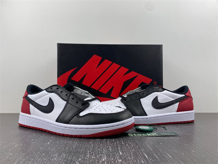 Jordan 1 Low Black Toe CZ0790-106