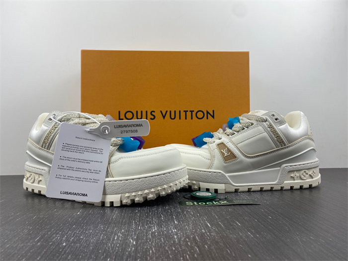 Louis Vuitton LV Trainer Maxi White 1AB8RN