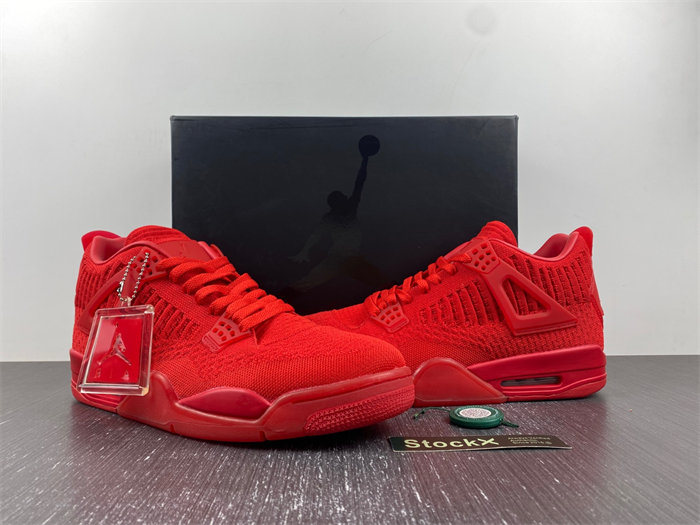 Jordan 4 Retro Flyknit Red  AQ3559-600