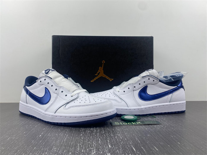 Jordan 1 Retro Low Metallic Blue 705329-106