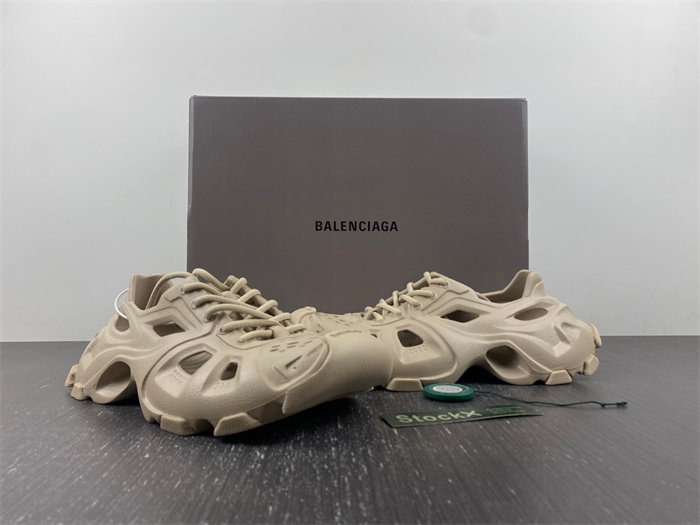 Balenciaga HD Lace Up Beige 702421W3CES9300