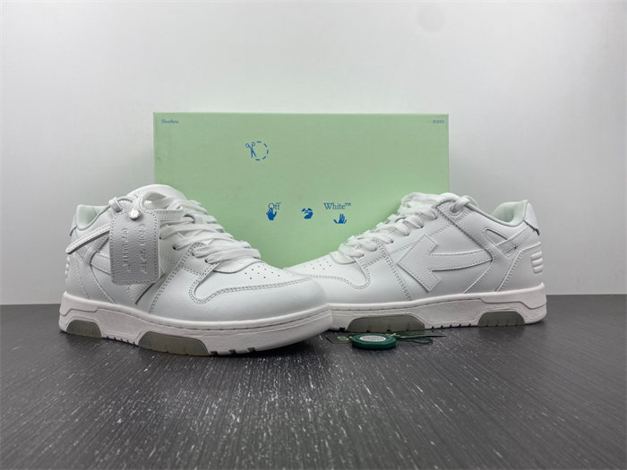 OFF-WHITE Out Of Office "OOO" Low White White OWIA259C99LEA0010100