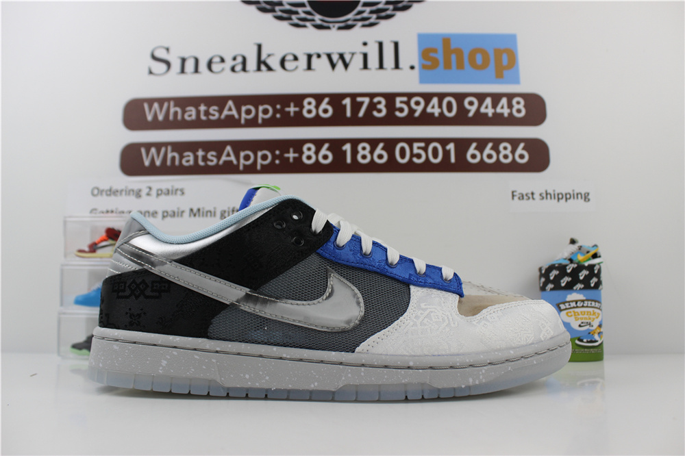 CLOT X Nike Dunk Low What The
