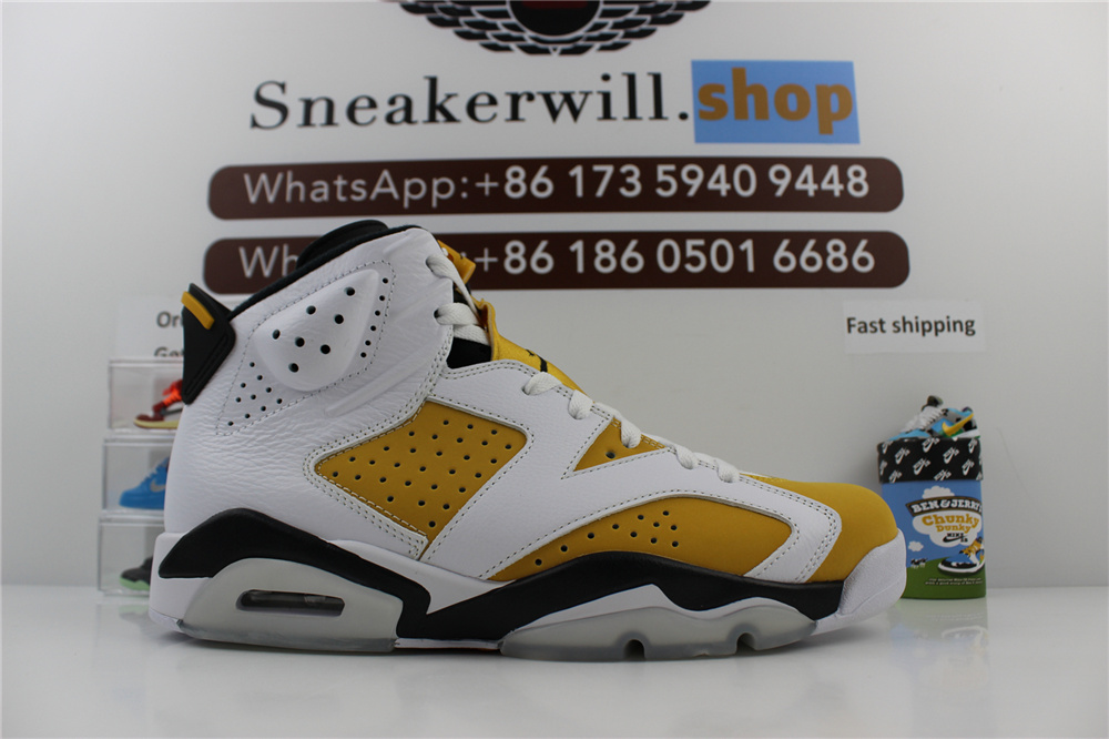 GOAT Air Jordan 6 Yellow Ochre