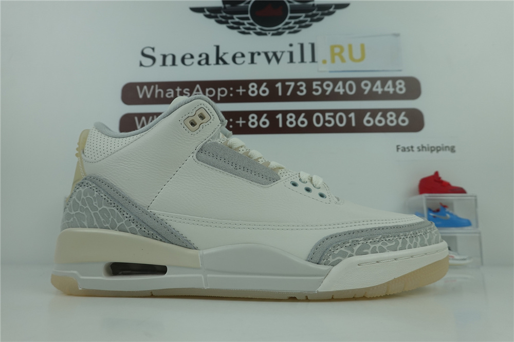 GOAT Air Jordan 3 Craft Ivory