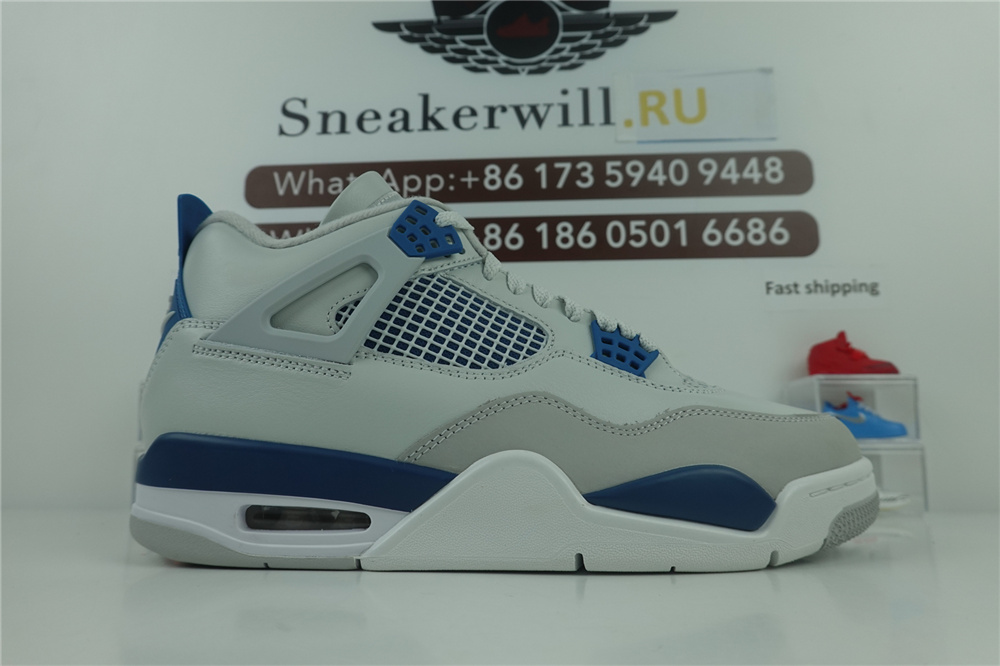 GOAT Air Jordan 4 Military Blue 2024