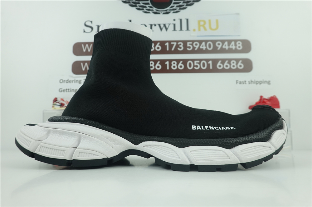 Balenciaga 3XL Recycled SOCK Black