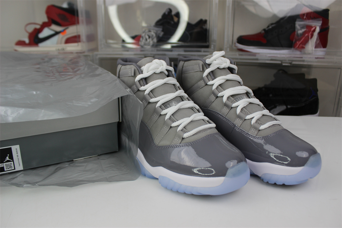 GOAT Air Jordan 11 High Cool Grey