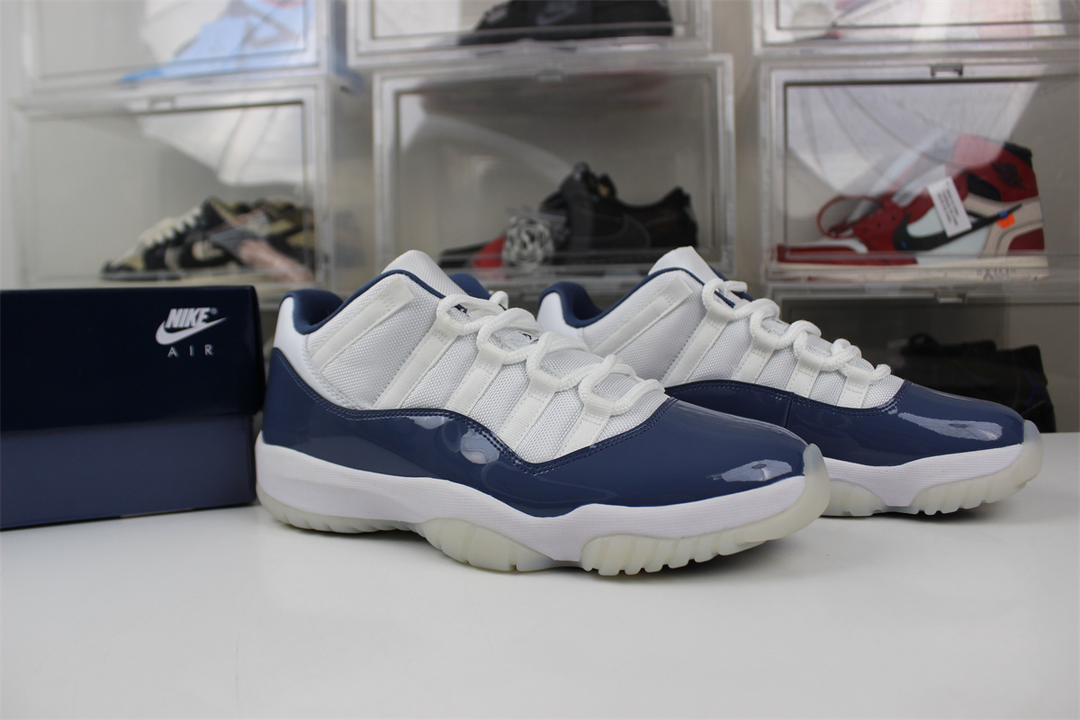 GOAT Air Jordan 11 Low Midnight Navy 2024 version