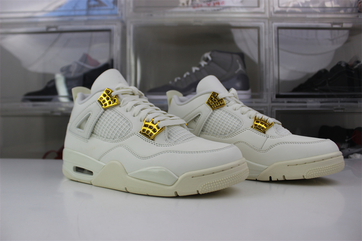 GOAT Air Jordan 4 “Metallic Gold”