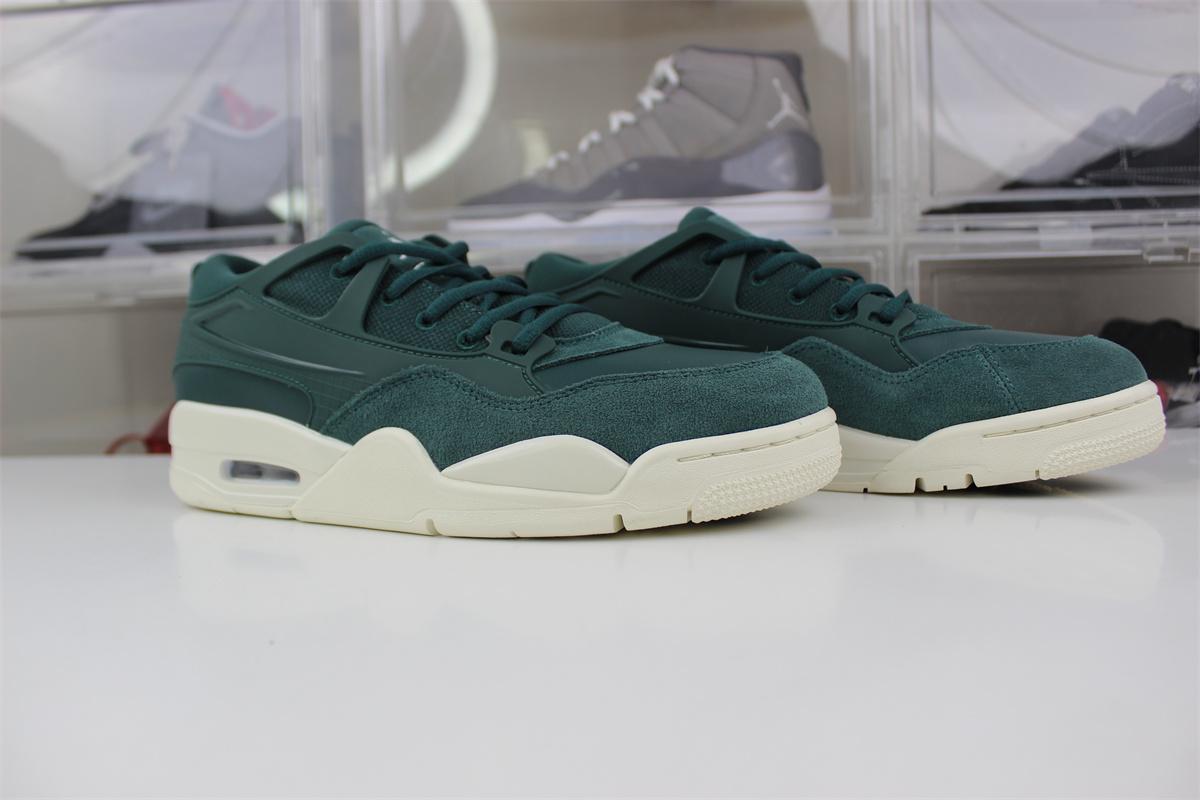 Air Jordan 4 RM Oxidized Green Low