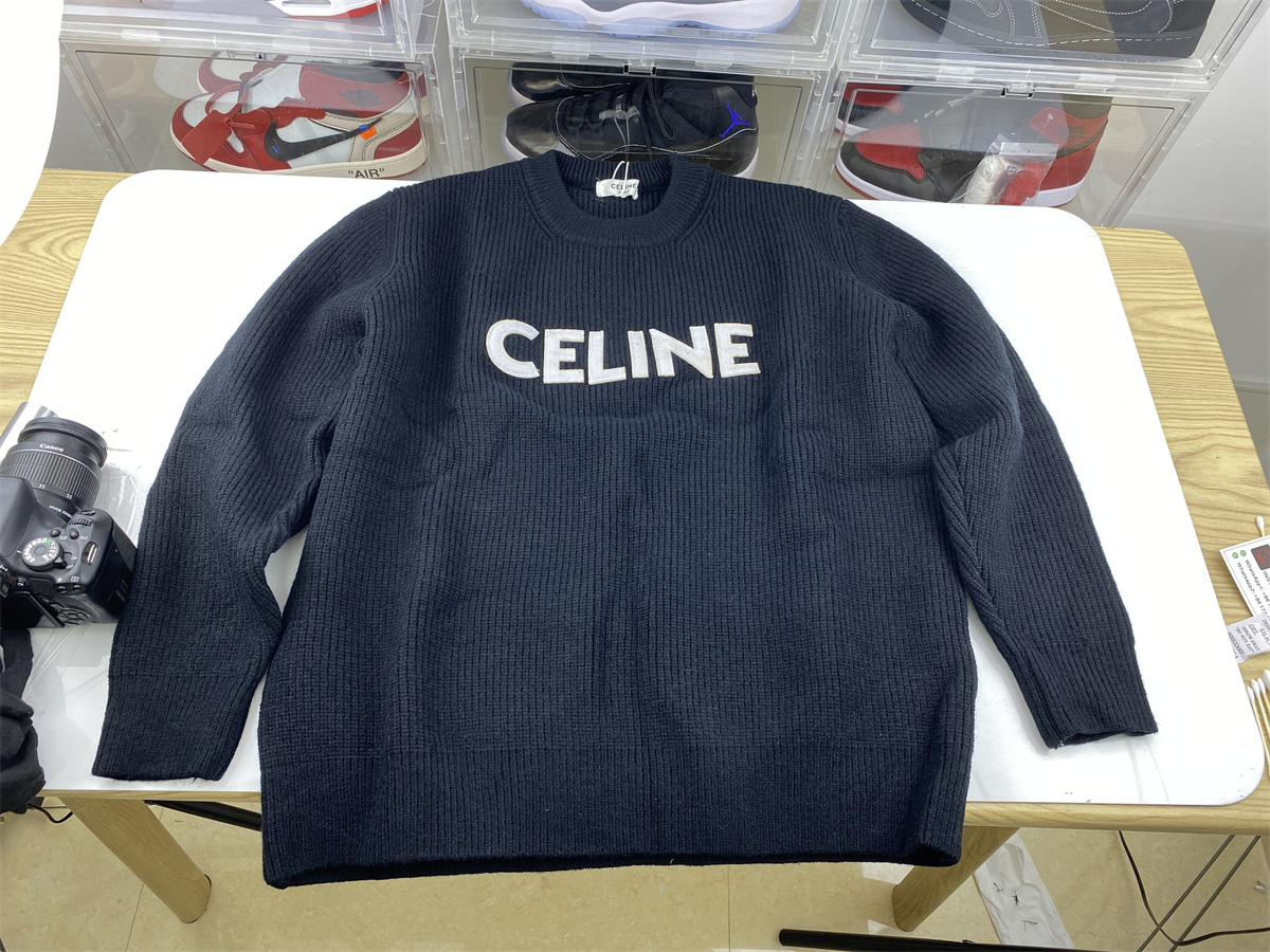 Celine Black Sweater