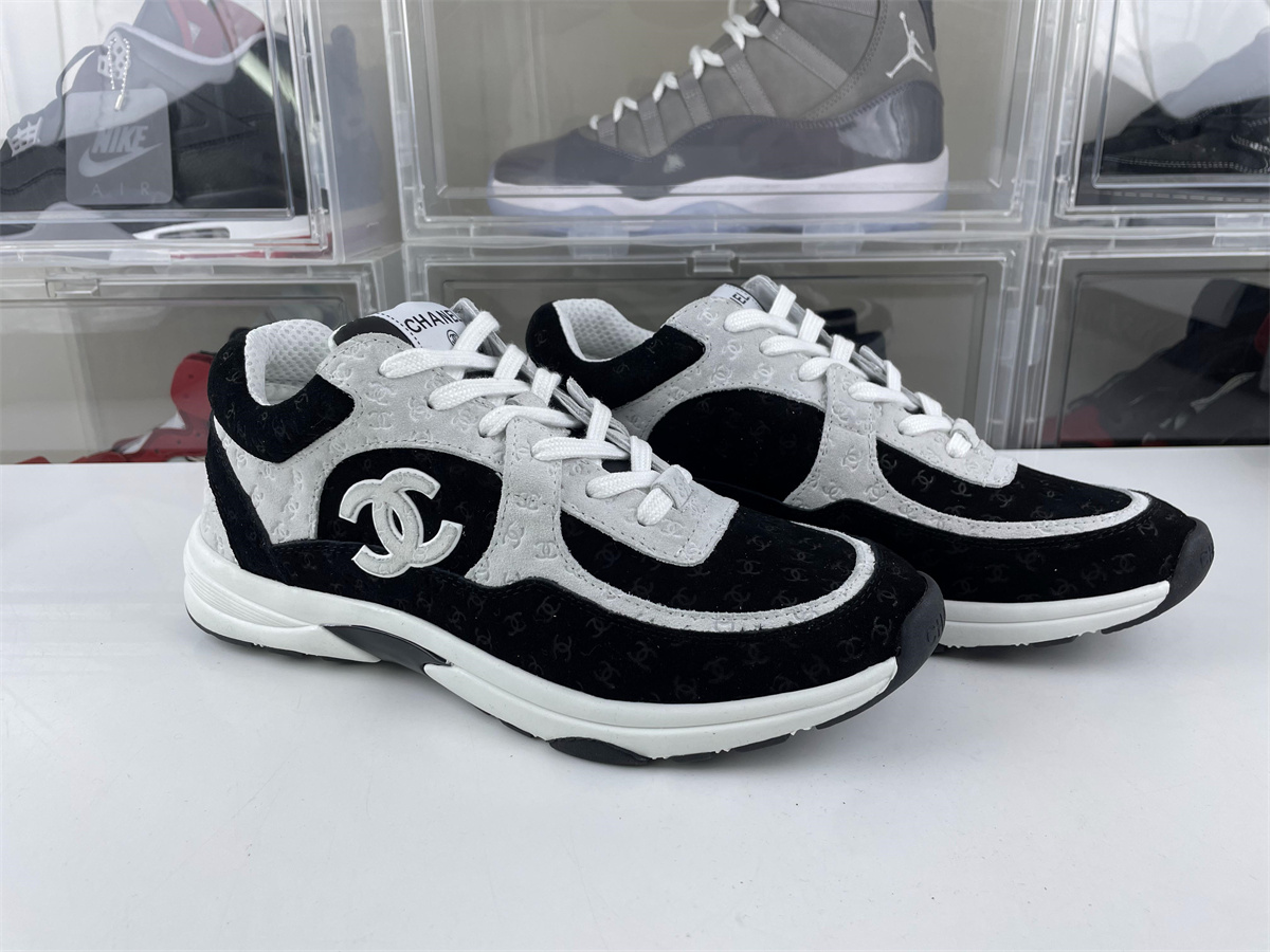 Chanel Black White shoes