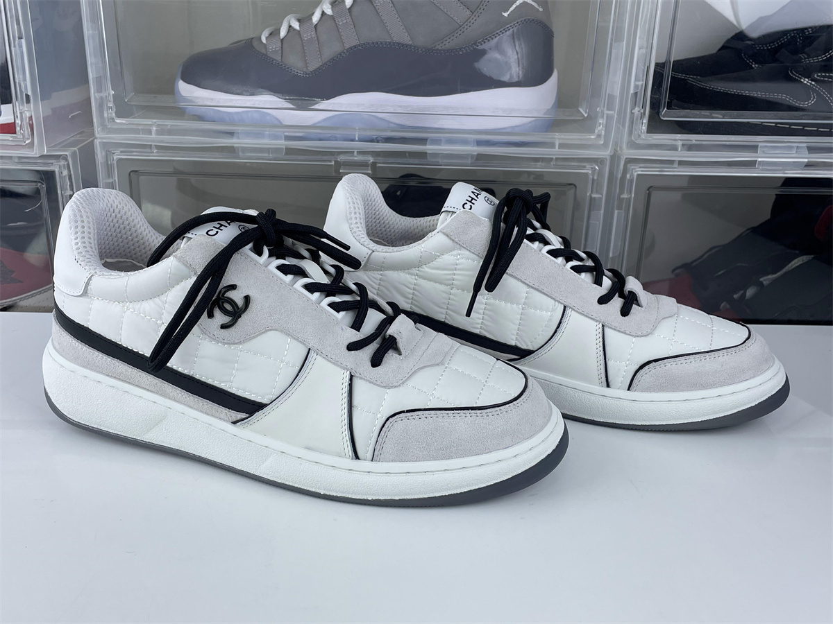 Chanel White Black shoes