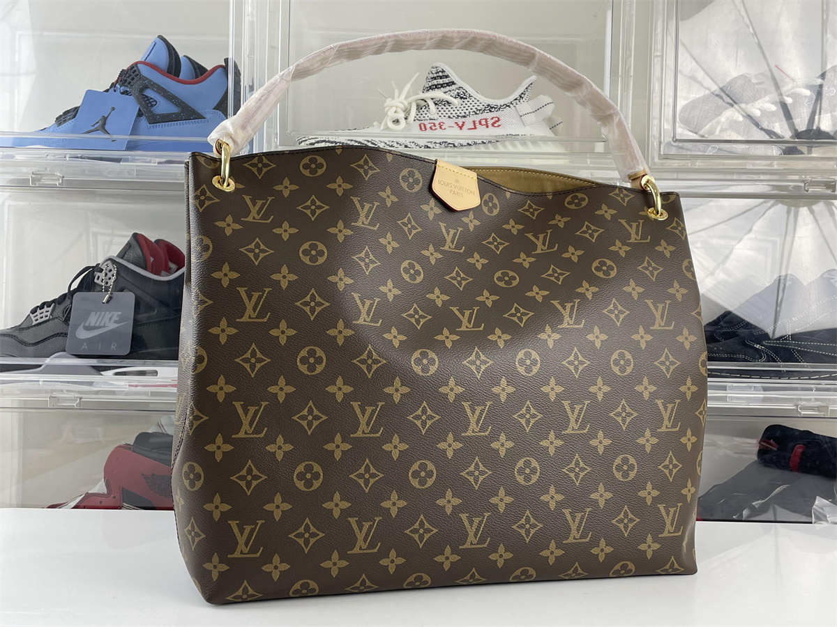 LV Delightful shopping bag, monogram marks (41 x 35 x14 cm)