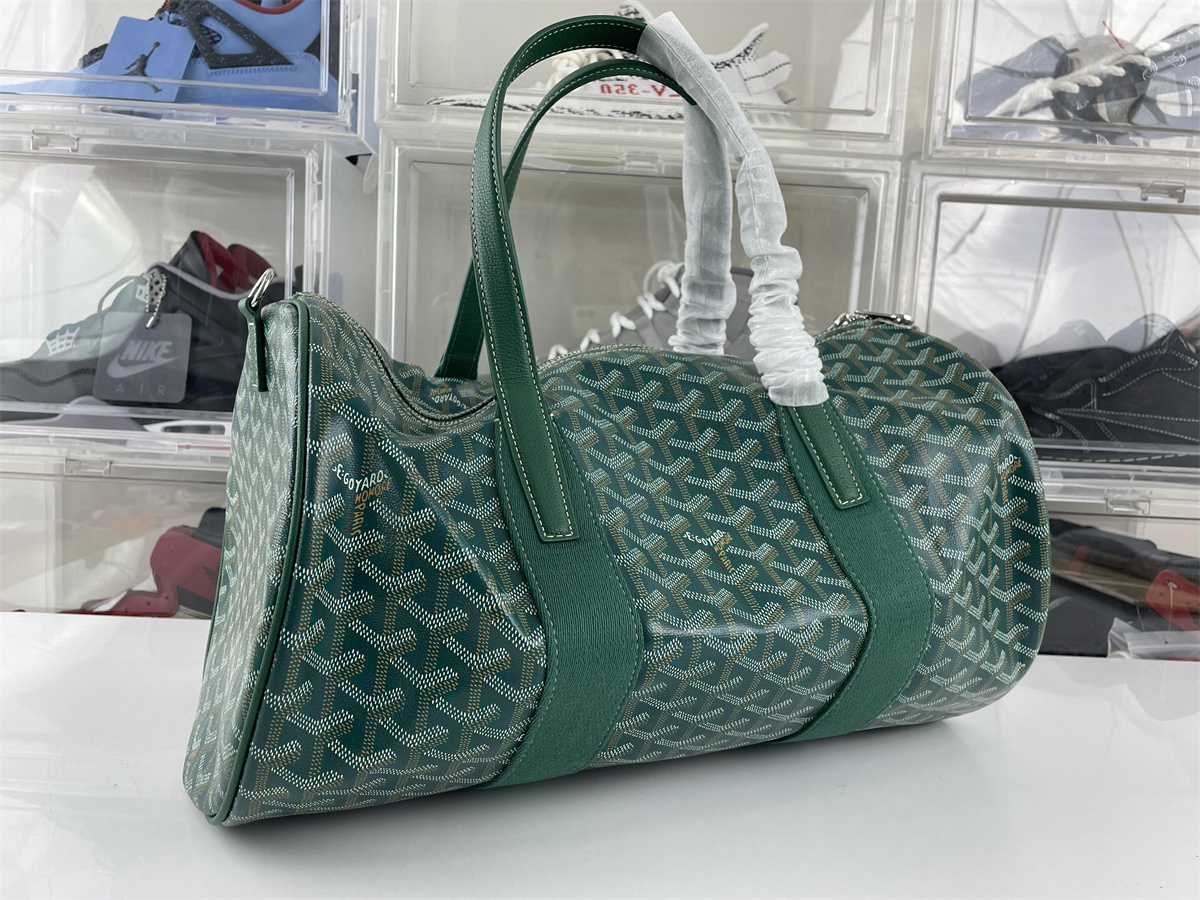 GOYARD Green Travelling Hand bag (40 x 23 x 23 cm)