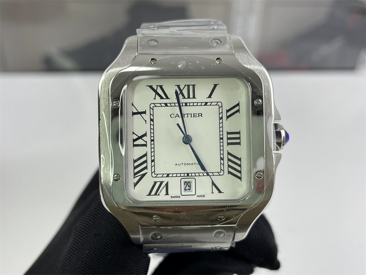 Cartier mens Silver Watch, cheap batch (39.8x47.5x9.08mm )