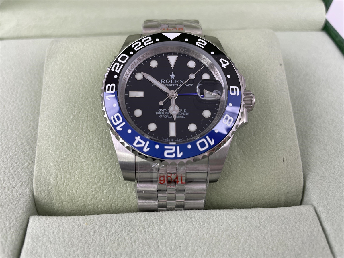 Rolex Black Blue Ghost watch (43 mm)