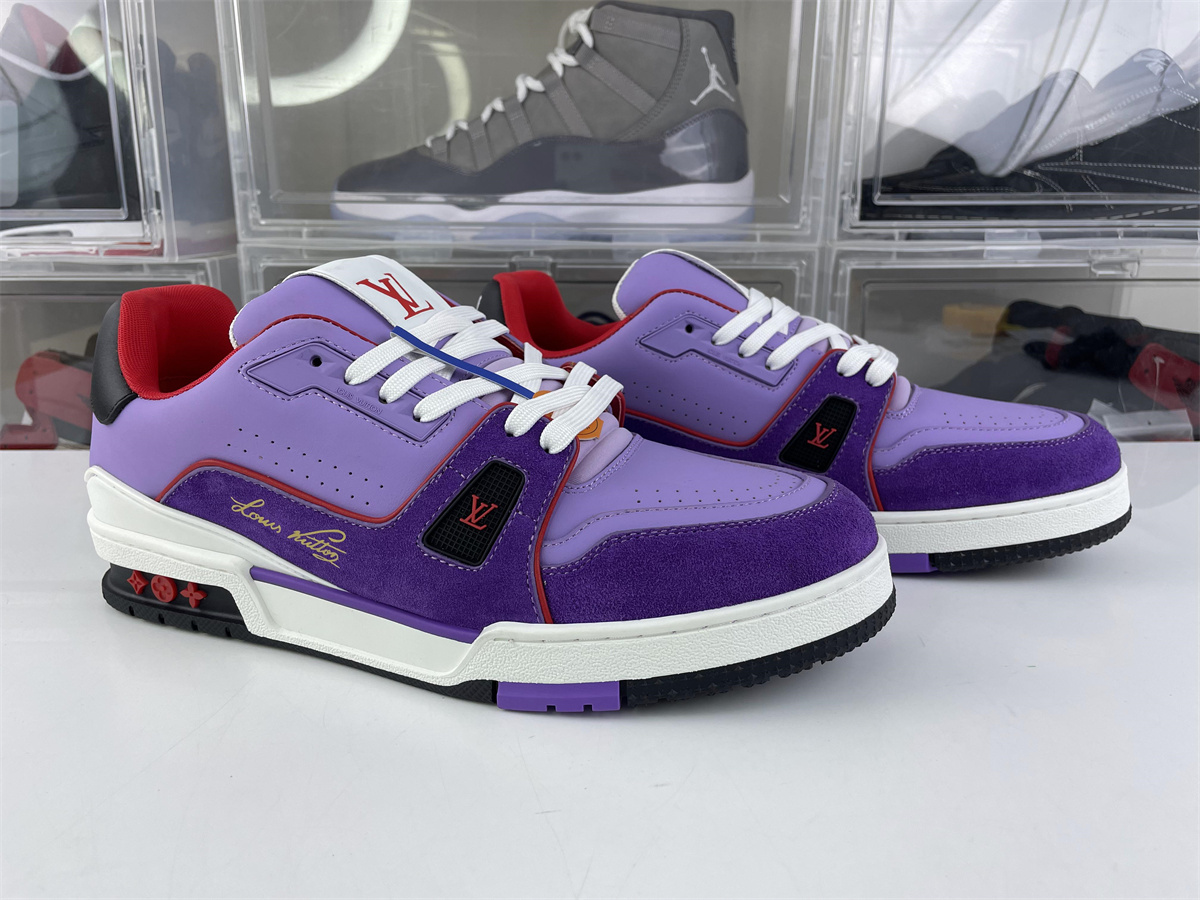 LV ARCH LIGHT Purple #54 Skate shoes sneakers