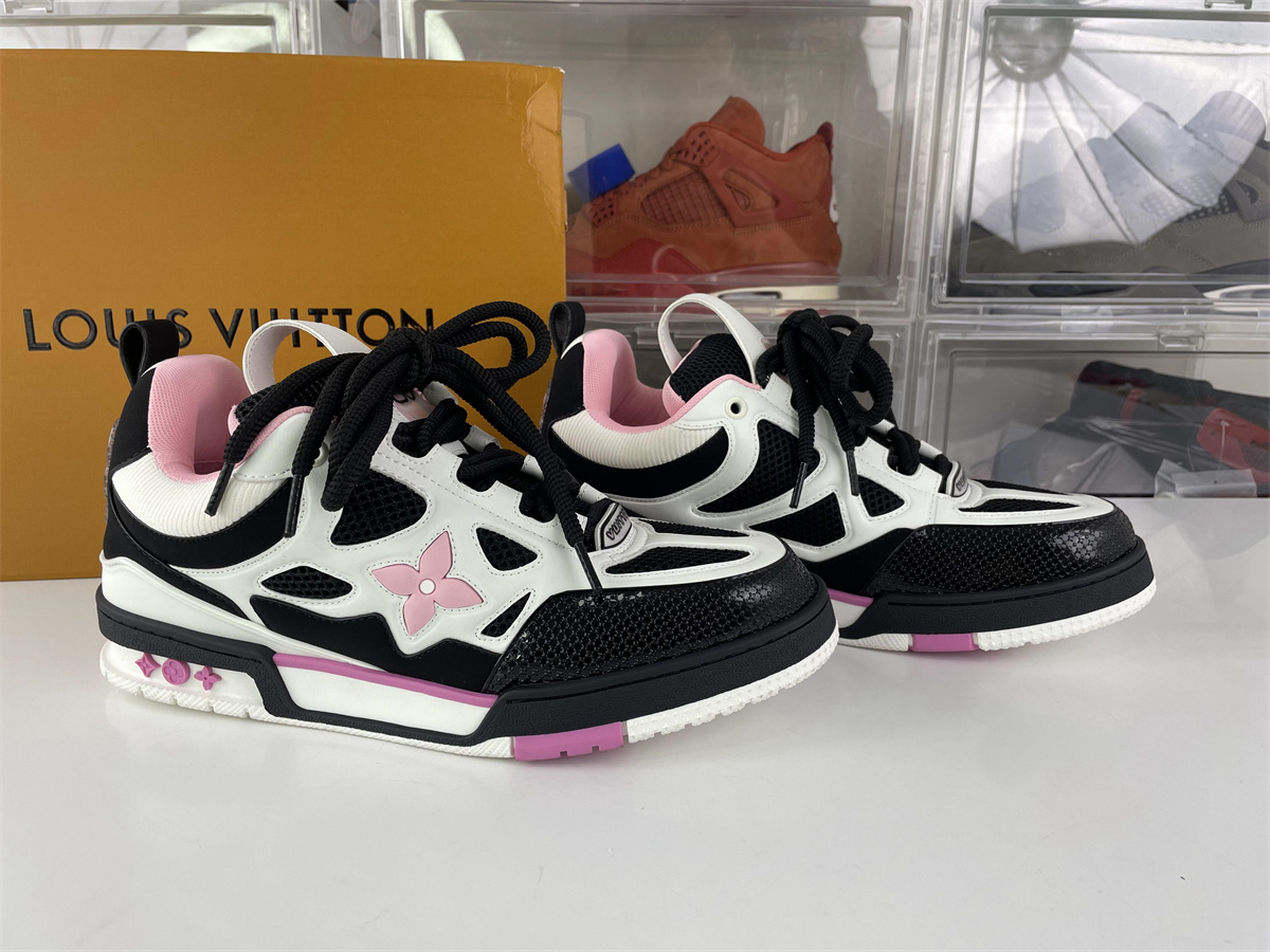 LV Black Pink 18 / 54 Skate shoes