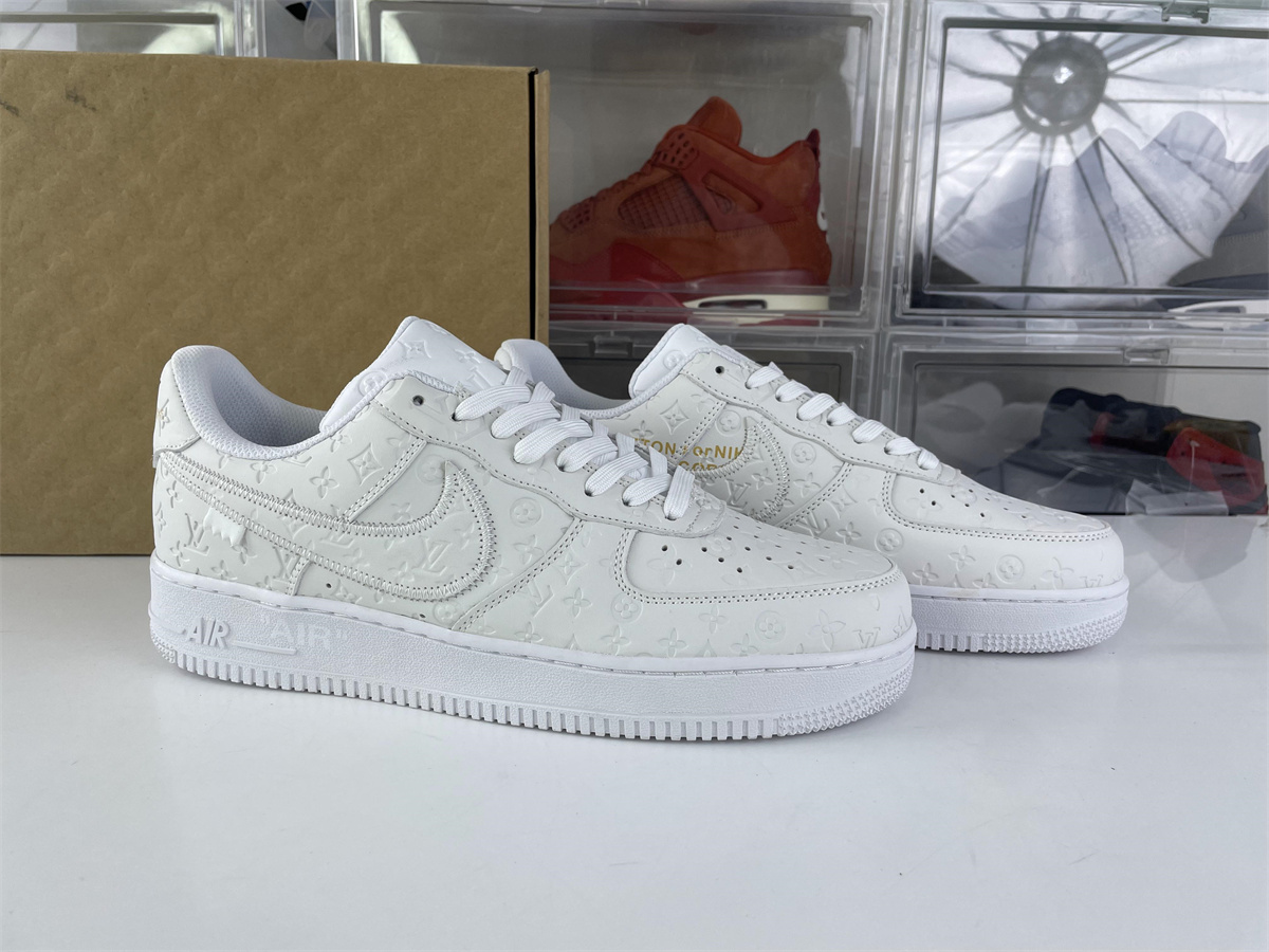 Louis Vuitton x Air Force 1 Low White