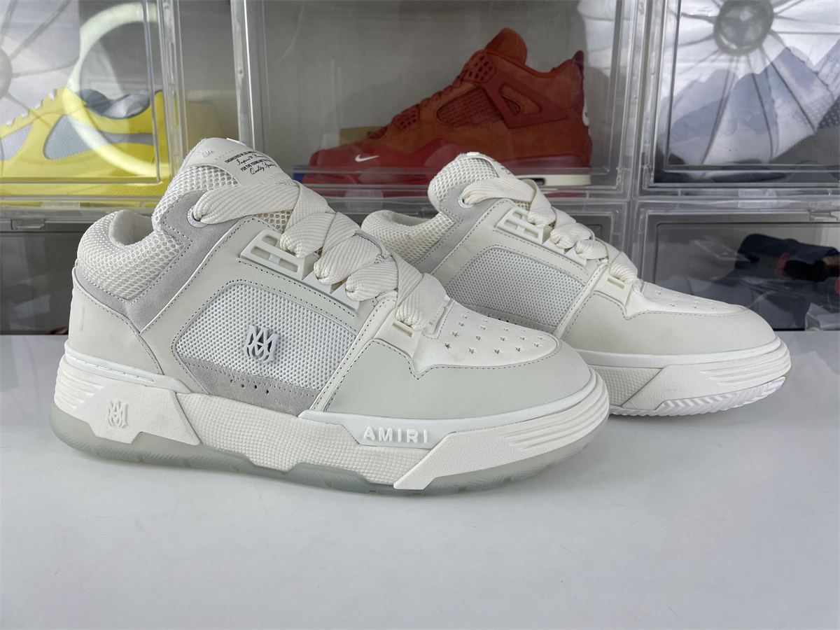 AMIRI Skel Top Low Pure White