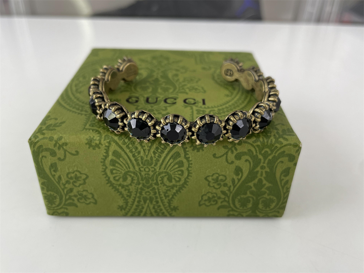 Gucci Retro Blue Stone Bracelets