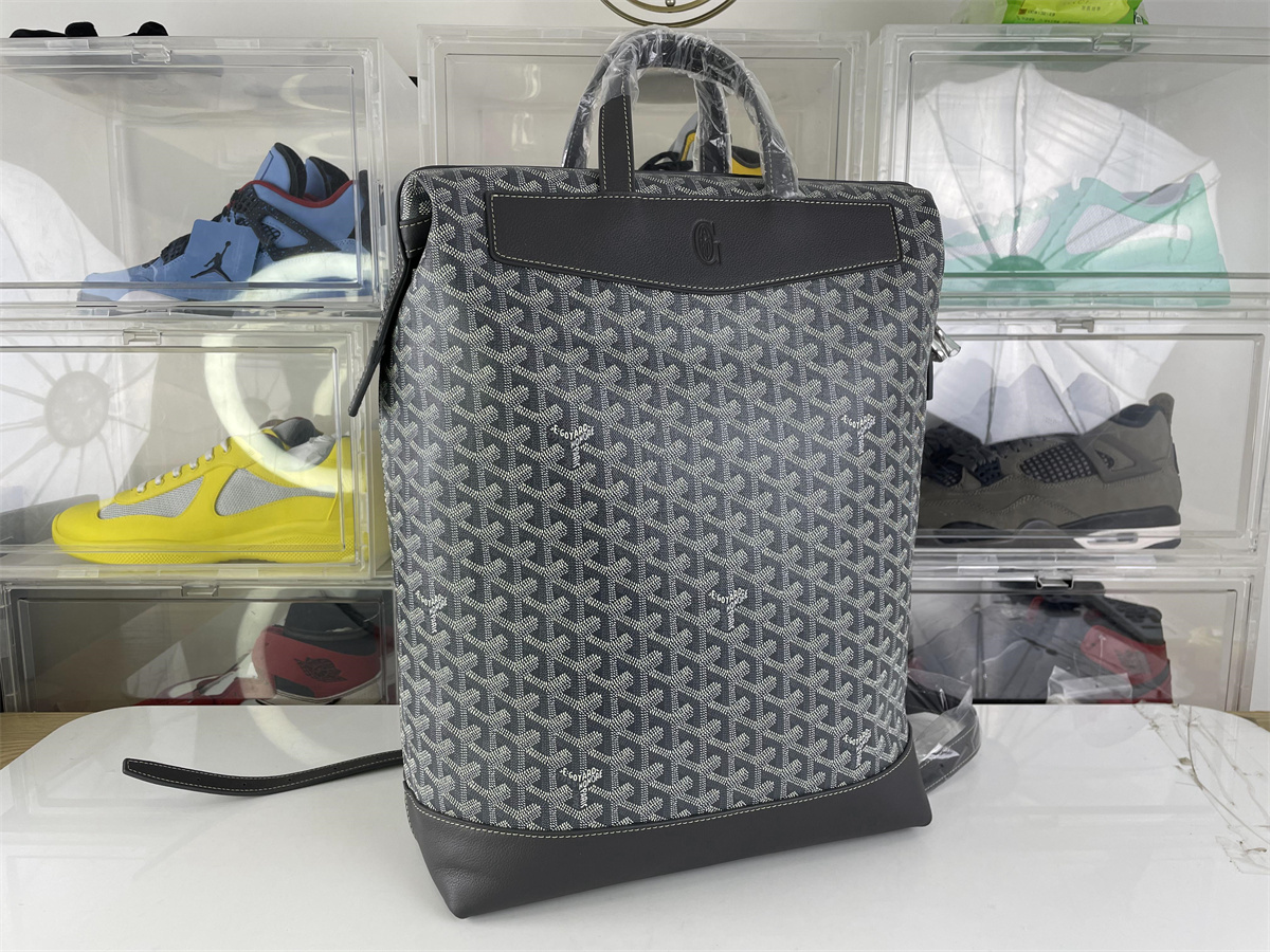 GOYARD Cisalpin Grey Alpin Backpack with Converse inner, (43 x 33 x 14 cm)