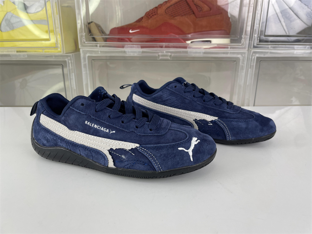 PUMA x Balenciaga Speedcat Royal Blue shoes